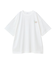 バックロゴプリントTシャツ