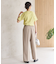 きれいめコットンベーシックTシャツ(5分袖)
