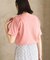 きれいめコットンベーシックTシャツ(5分袖)