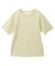 きれいめコットンベーシックTシャツ(5分袖)