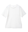 きれいめコットンベーシックTシャツ(5分袖)