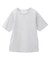 きれいめコットンベーシックTシャツ(5分袖)