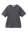 きれいめコットンベーシックTシャツ(5分袖)