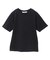 きれいめコットンベーシックTシャツ(5分袖)