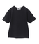 きれいめコットンベーシックTシャツ(5分袖)