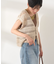 レーシーニットベスト