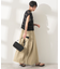 レーシーニットベスト