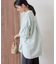 イージーケアバンドカラーWポケットロングシャツ
