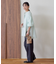 イージーケアバンドカラーWポケットロングシャツ