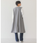 Vネックロングジレ