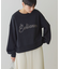 チェーン刺繍スウェット