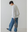 チェーン刺繍スウェット