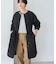 軽ポカノーカラーキルティングロングコート