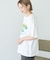 配色ロゴプリントTシャツ