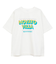 配色ロゴプリントTシャツ