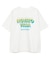 配色ロゴプリントTシャツ