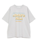 配色ロゴプリントTシャツ