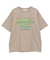 配色ロゴプリントTシャツ