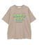 配色ロゴプリントTシャツ
