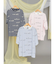 発砲プリントボーダーTシャツ/Disney
