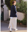 裏起毛スウェットタイトスカート