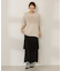 【WEB限定】UVカット+接触冷感 コクーンカットプルオーバー
