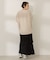 【WEB限定】UVカット+接触冷感 コクーンカットプルオーバー