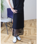 【WEB限定】レイヤード風スカート