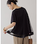 バックチュールレイヤードカットプルオーバー