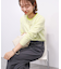 クルーネックカットプルオーバー