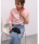 クルーネックカットプルオーバー
