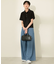 ライトオンススーパーワイドデニム