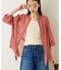 5分袖シアードルマンシャツ