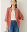 5分袖シアードルマンシャツ