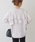 【WEB限定】バックフリルポンチプルオーバー
