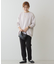 【WEB限定】バックフリルポンチプルオーバー