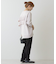 【WEB限定】バックフリルポンチプルオーバー