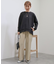【WEB限定】バックフリルポンチプルオーバー