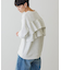 【WEB限定】バックフリルポンチプルオーバー