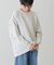 【WEB限定】バックフリルポンチプルオーバー