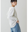 【WEB限定】バックフリルポンチプルオーバー