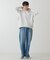 【WEB限定】バックフリルポンチプルオーバー