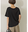接触冷感フレンチスリーブコクーンプルオーバー