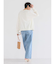 UVカットクルーネックニットカーディガン