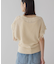 袖フリンジショート丈プルオーバー
