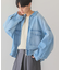 デニムショートブルゾン