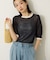 メッシュニットリンガーTシャツ