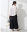 ラメカットティアードスカート