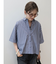 イージーケア5分袖バックタックシャツ
