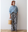 アソートギャザー柄パンツ【WEB限定カラー・サイズ有り】